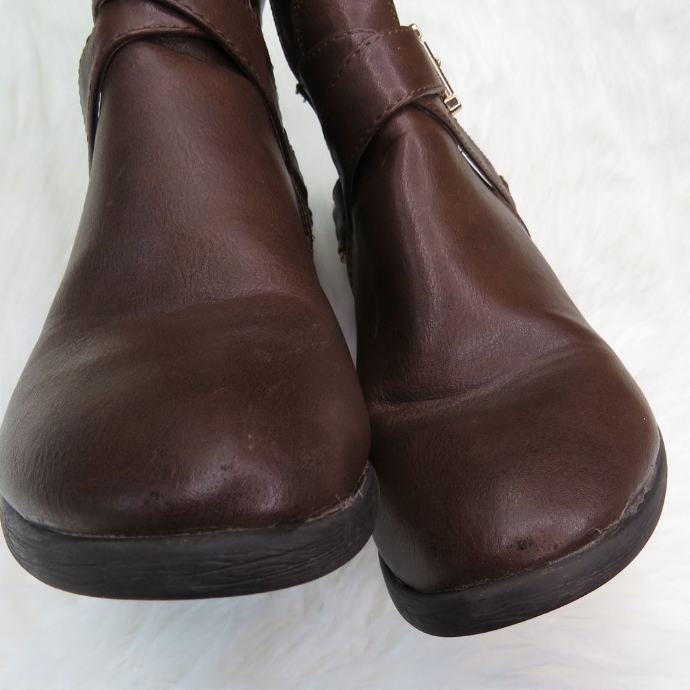 Francesca’s Brown Leather Riding Boots - Picture 5 of 11